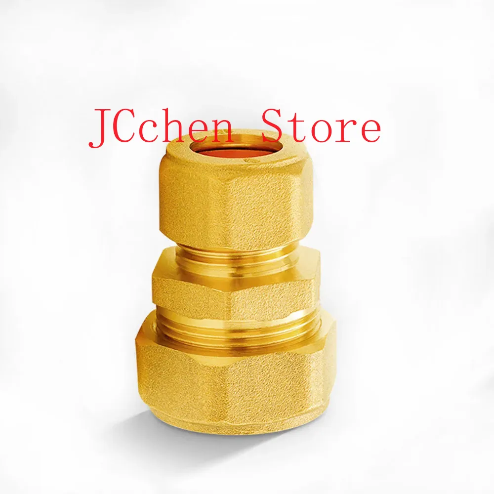 Compression Fitting Brass - 황동 6/8/10/12/14/15/16/18/22mm 튜브 파이프 피팅 더블