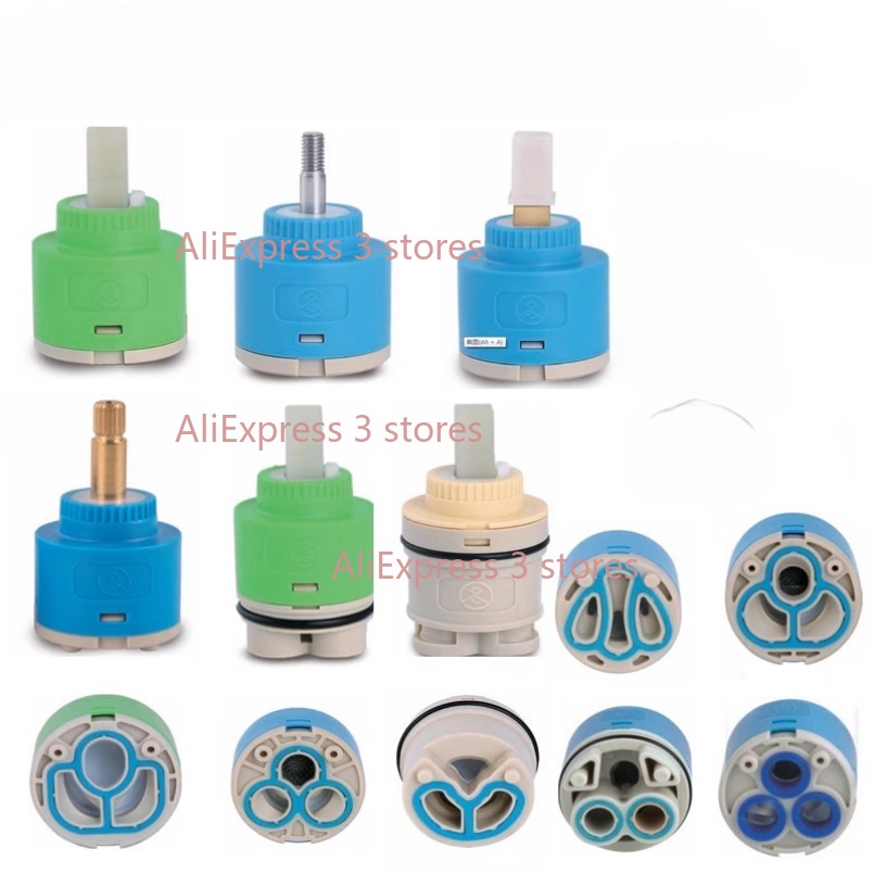 Basin Mixer Cartridge - 1PCS 35/40mm 교체 세라믹 스풀 워터