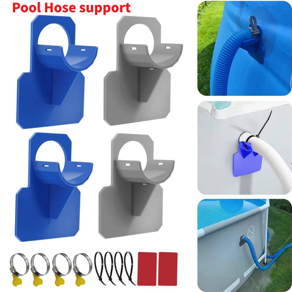 Plastic Pipe Clip - 2pcs 수영장 파이프 고정 홀더 Intex