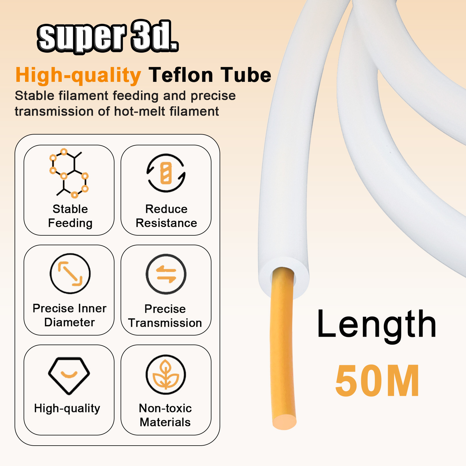 1/2/50M Bambu Lab PTFE 튜브 ID 2 - Ptfe Tape Thread 리뷰 및 가격