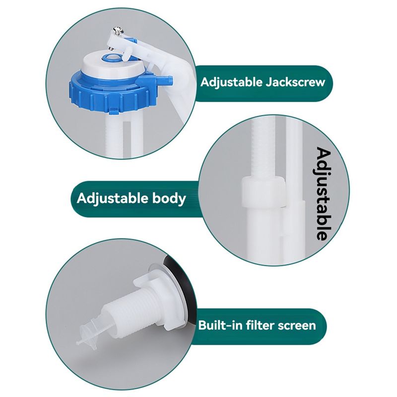 B52C 조절식 구형 변기 물탱크 볼, 입수 밸브 G1 - Float Ball Valve 리뷰 및 가격