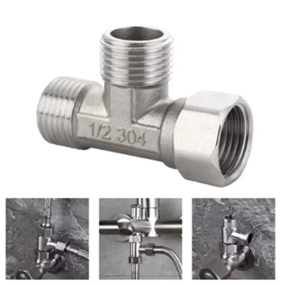 G1/2 스테인레스 스틸 T 어댑터 다이버터 밸브 비데 - Shower Valve Cartridge 리뷰 및 가격