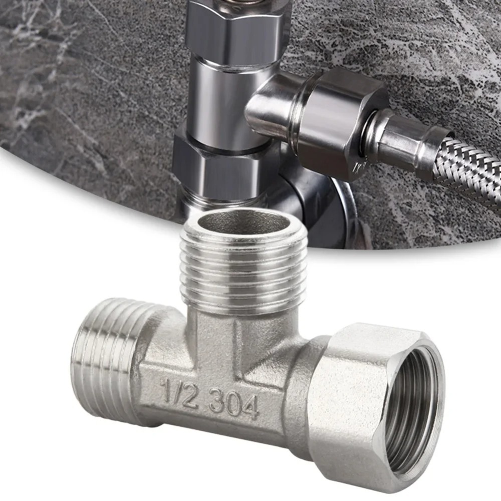 G1/2 스테인레스 스틸 T 어댑터 다이버터 밸브 비데 - Shower Valve Cartridge 리뷰 및 가격