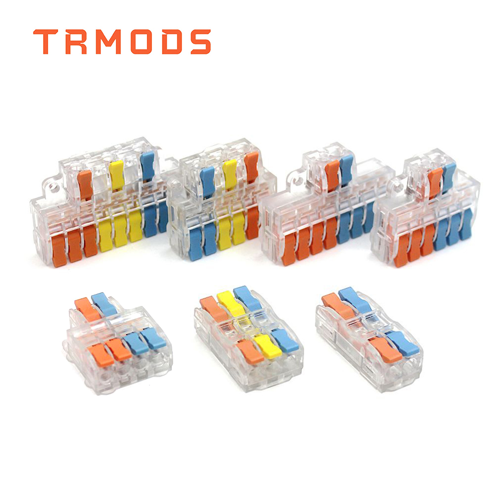 10/50pcs 빠른 와이어 커넥터 범용 컴팩트 배선  - Push Fit Connector 리뷰 및 가격