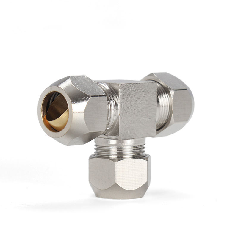 공압 피팅 황동 T 타입 4 6 8 10 12 14 1 - Compression Fitting Brass 리뷰 및 가격