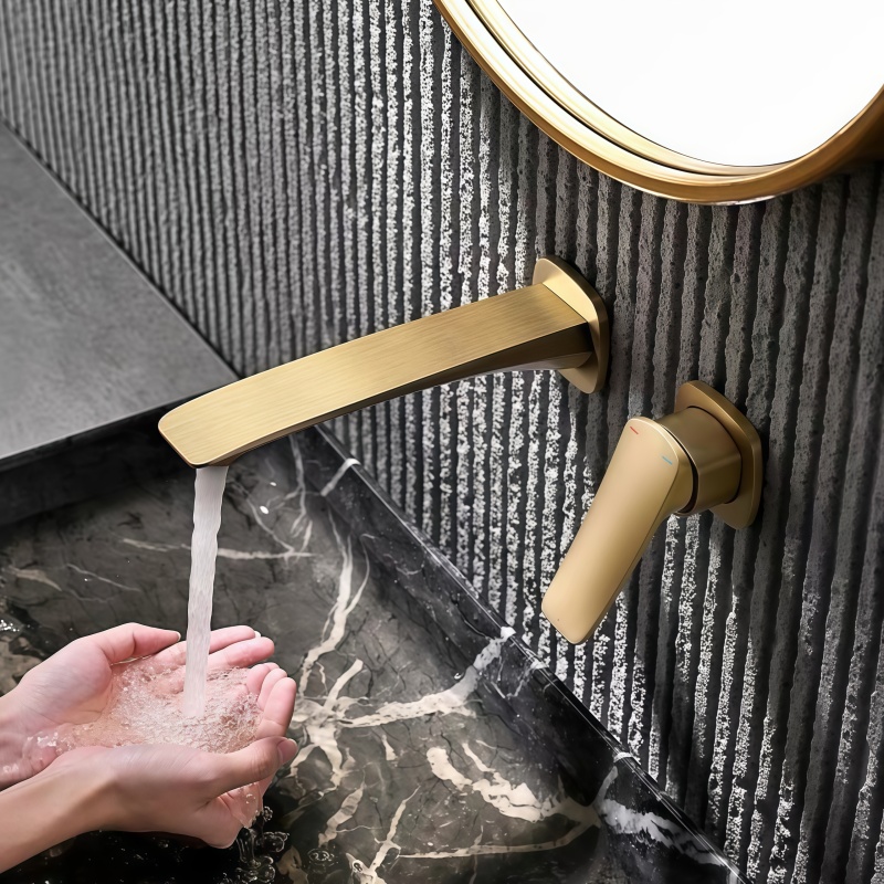 금색 숨김형 욕실 수도꼭지 내장 카트리지 싱크 수도꼭지 - Basin Mixer Cartridge 리뷰 및 가격