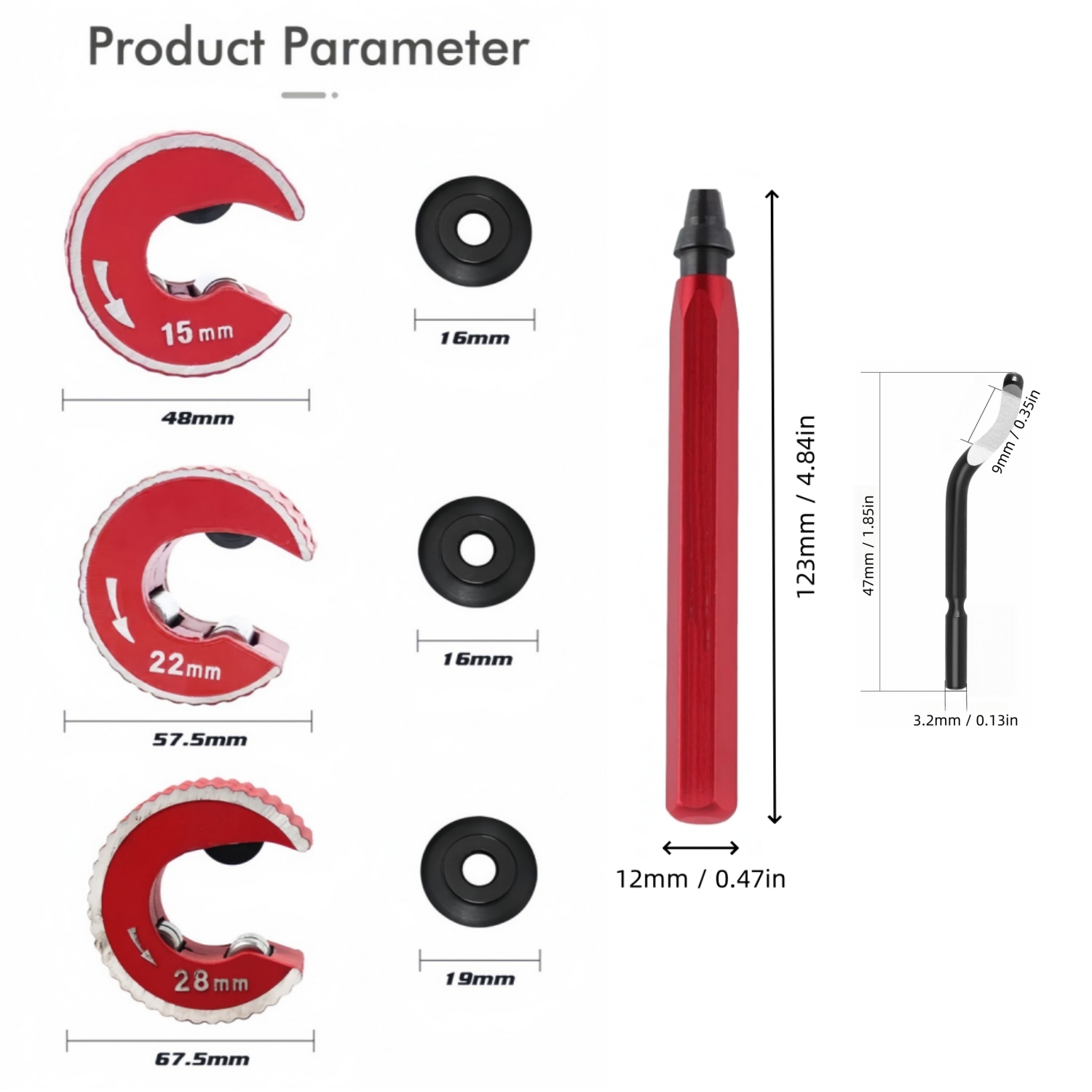 구리 튜빙 커터 세트 3종 구리 파이프 커터 도구 15 - Pipe Cutter Ratchet 리뷰 및 가격