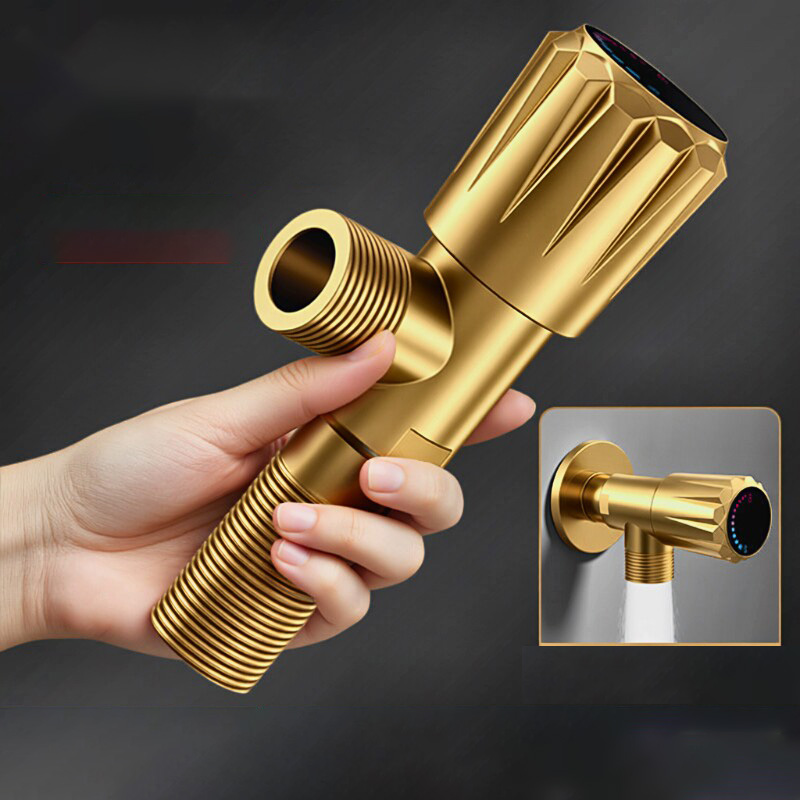 황동 고유량 앵글 밸브 온수 냉수 삼각 밸브 두꺼운 누 - Toilet Fill Valve 리뷰 및 가격