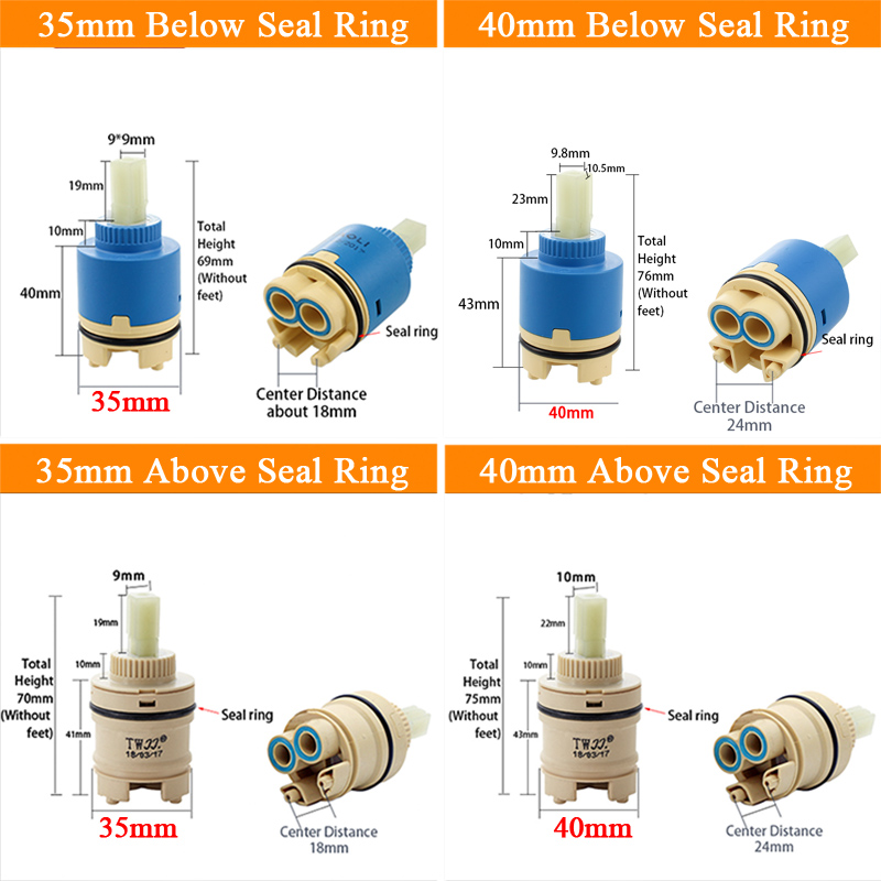 수도꼭지 믹싱 하이 스풀 밸브, 세라믹 카트리지 수도꼭 - Basin Mixer Cartridge 리뷰 및 가격