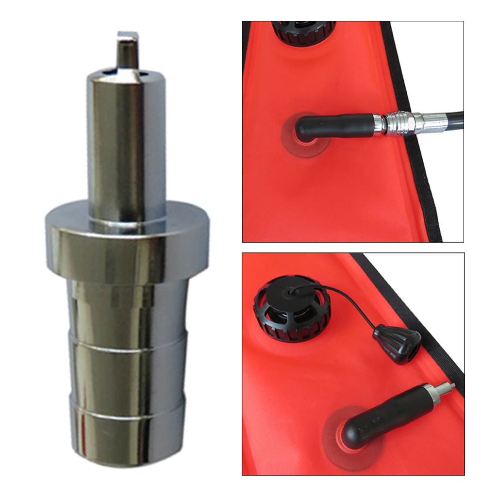 스쿠버 다이빙 표면 마커 부표, SMB 팽창기, 공기  - Float Ball Valve 리뷰 및 가격