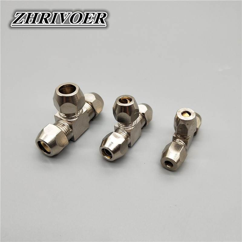 공압 피팅 황동 T 타입 4 6 8 10 12 14 1 - Compression Fitting Brass 리뷰 및 가격