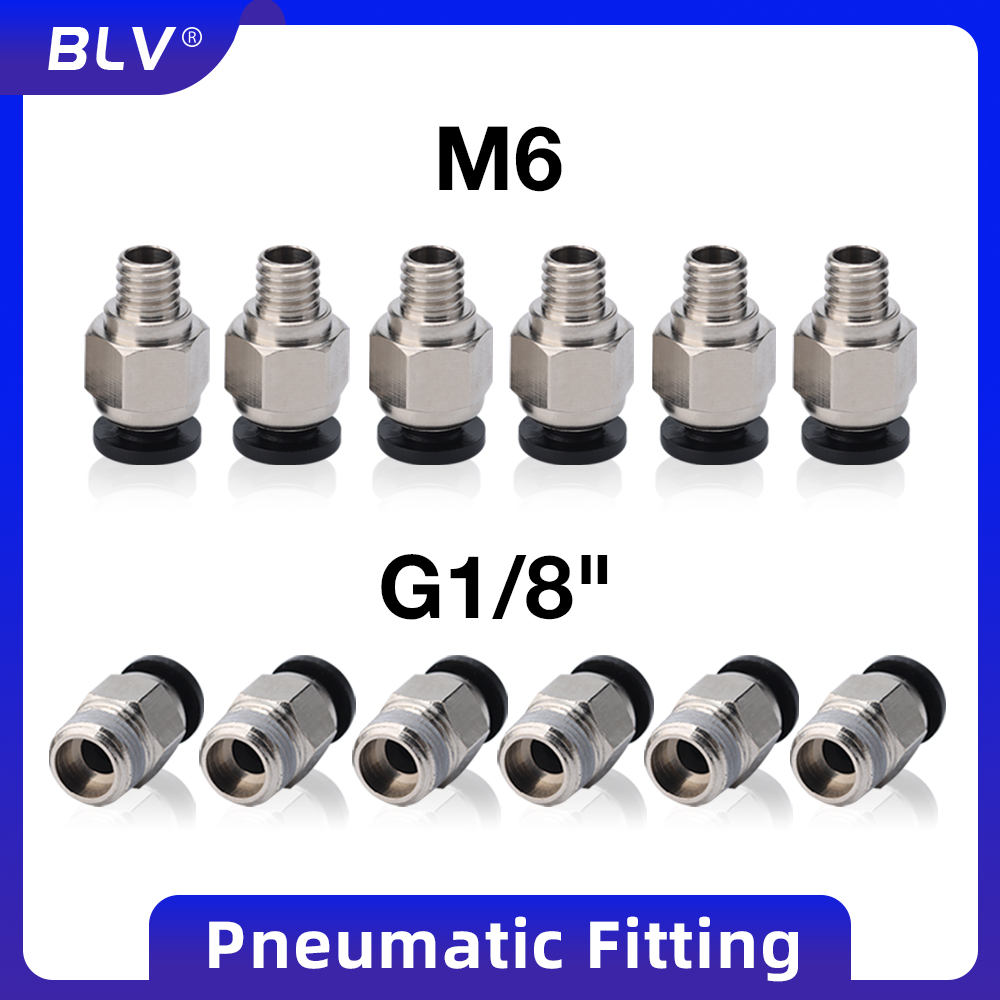 BLV ®   3D 프린터용 공압 피팅 G1/8' /  - Ptfe Tape Thread 리뷰 및 가격